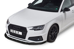 Front spoiler lip Audi A4 B9 8W S-Line Competition 2018–2019