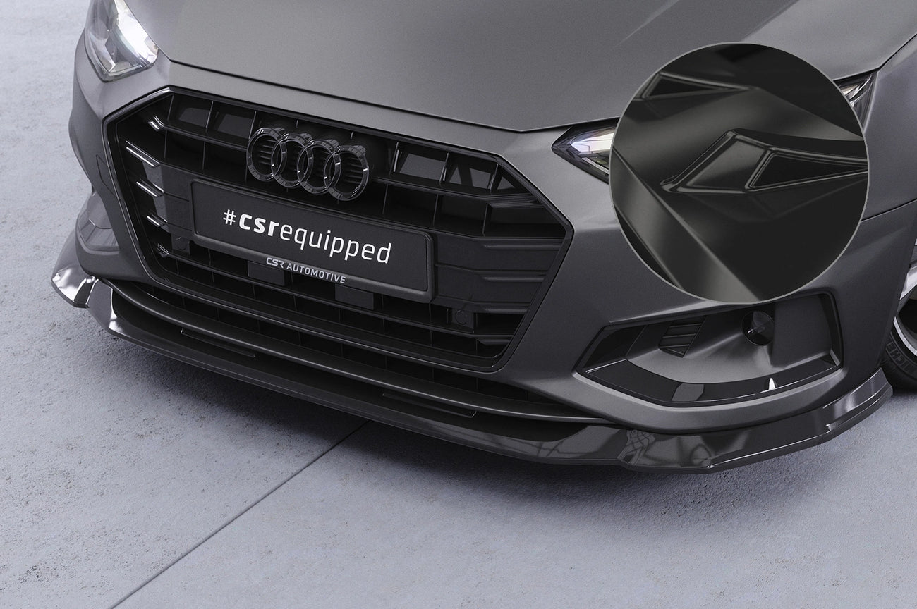 Front spoiler lip Audi A4 B9 8W facelift 2019+