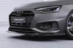 Front spoiler lip Audi A4 B9 8W facelift 2019+