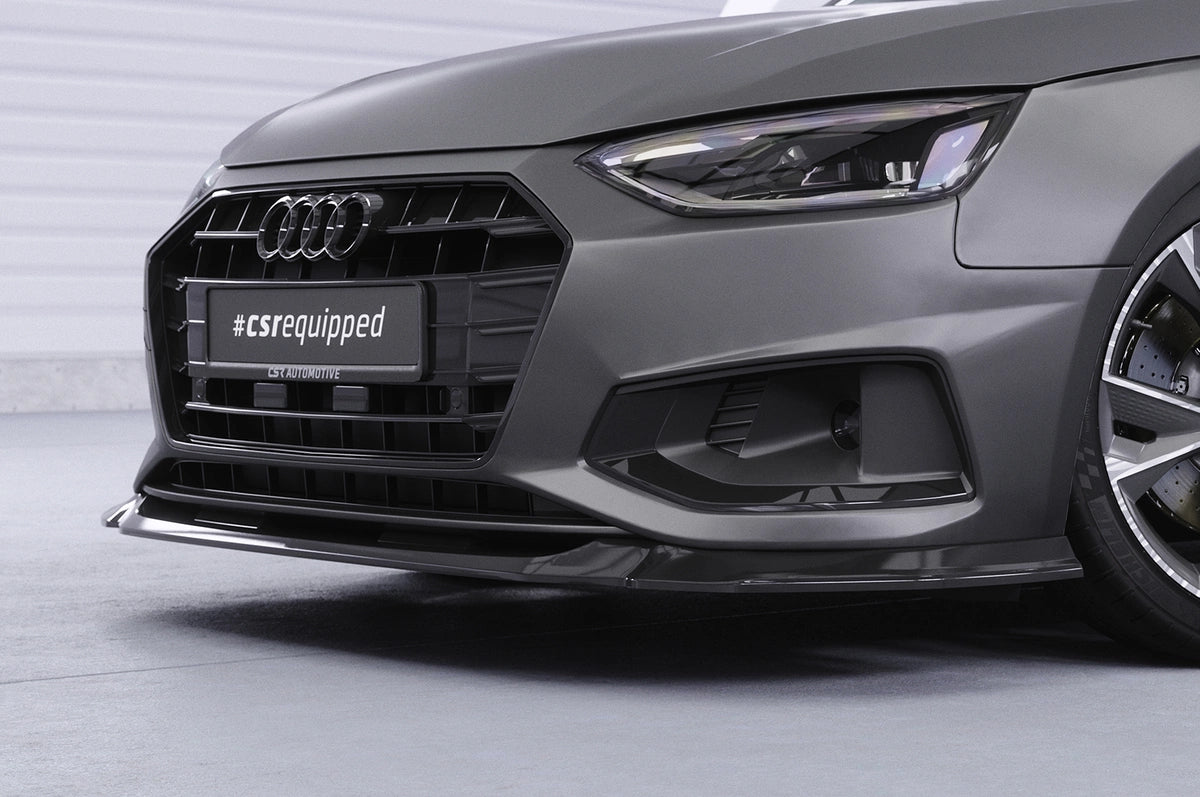 Predný spoiler lip Audi A4 B9 8W facelift 2019+
