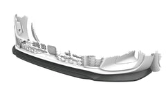 Front lip spoiler (Cup splitter) Audi A5 / S5 B10 S-Line 2024+