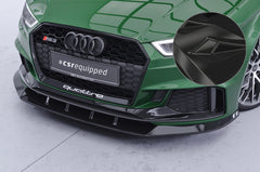 Front spoiler lip Audi RS3 8V from 04/2016
