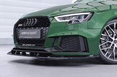 Front spoiler lip Audi RS3 8V from 04/2016