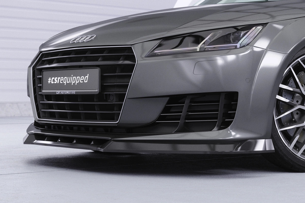 Predný spoiler (cup lip) s ABE pre Audi TT 8S / FV 2014–2018