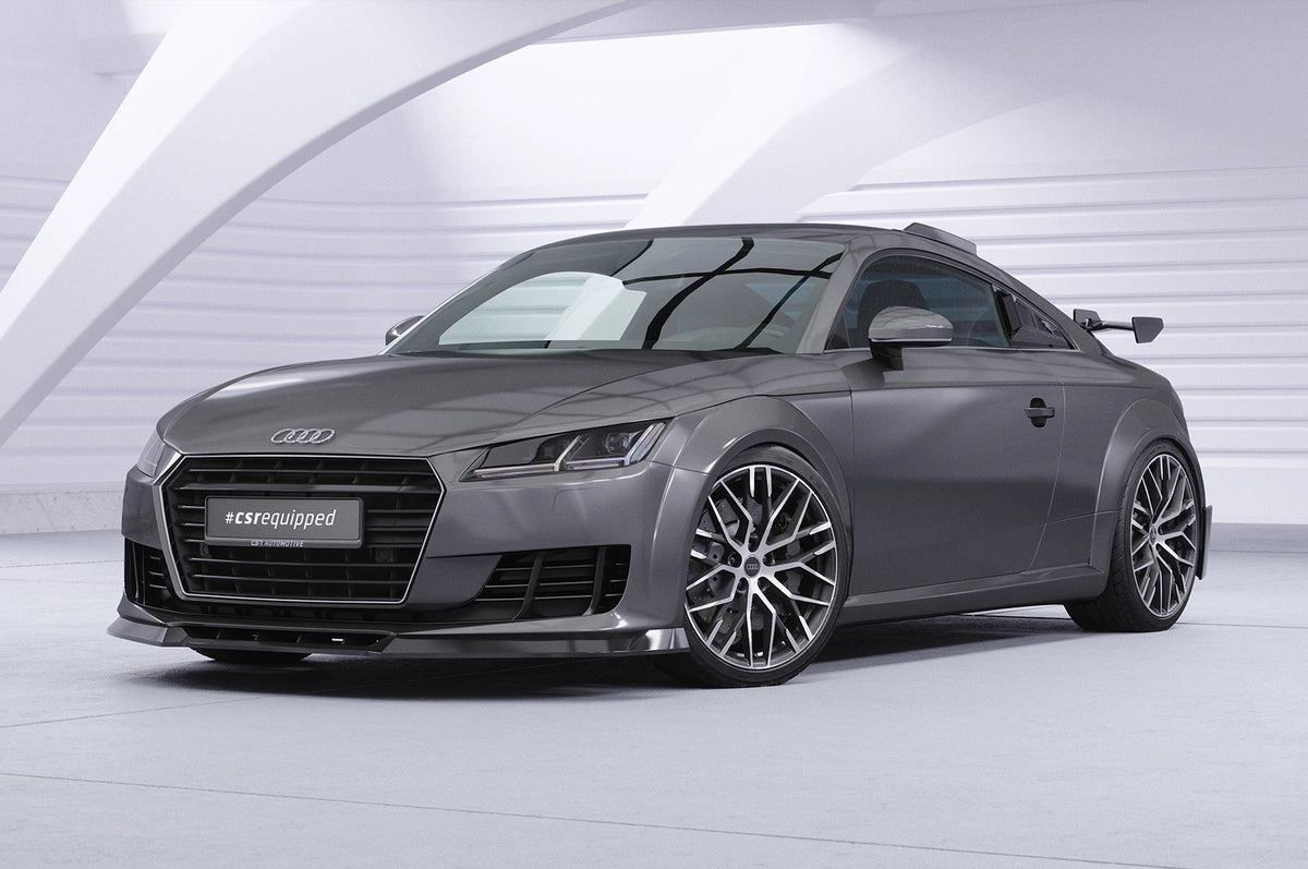 Predný spoiler (cup lip) s ABE pre Audi TT 8S / FV 2014–2018