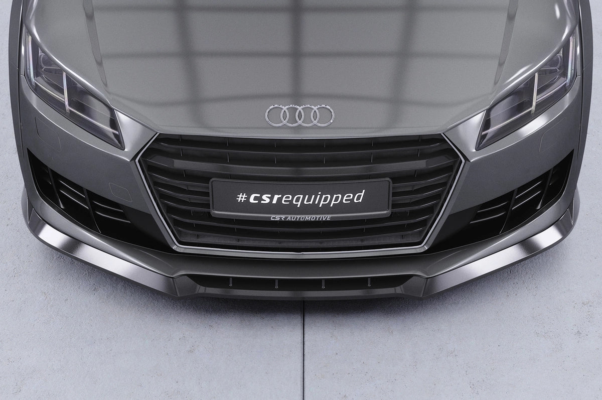 Predný spoiler (cup lip) s ABE pre Audi TT 8S / FV 2014–2018