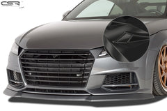 Predný spoiler (cup lip) s ABE pre Audi TTS 8S / FV od 2014