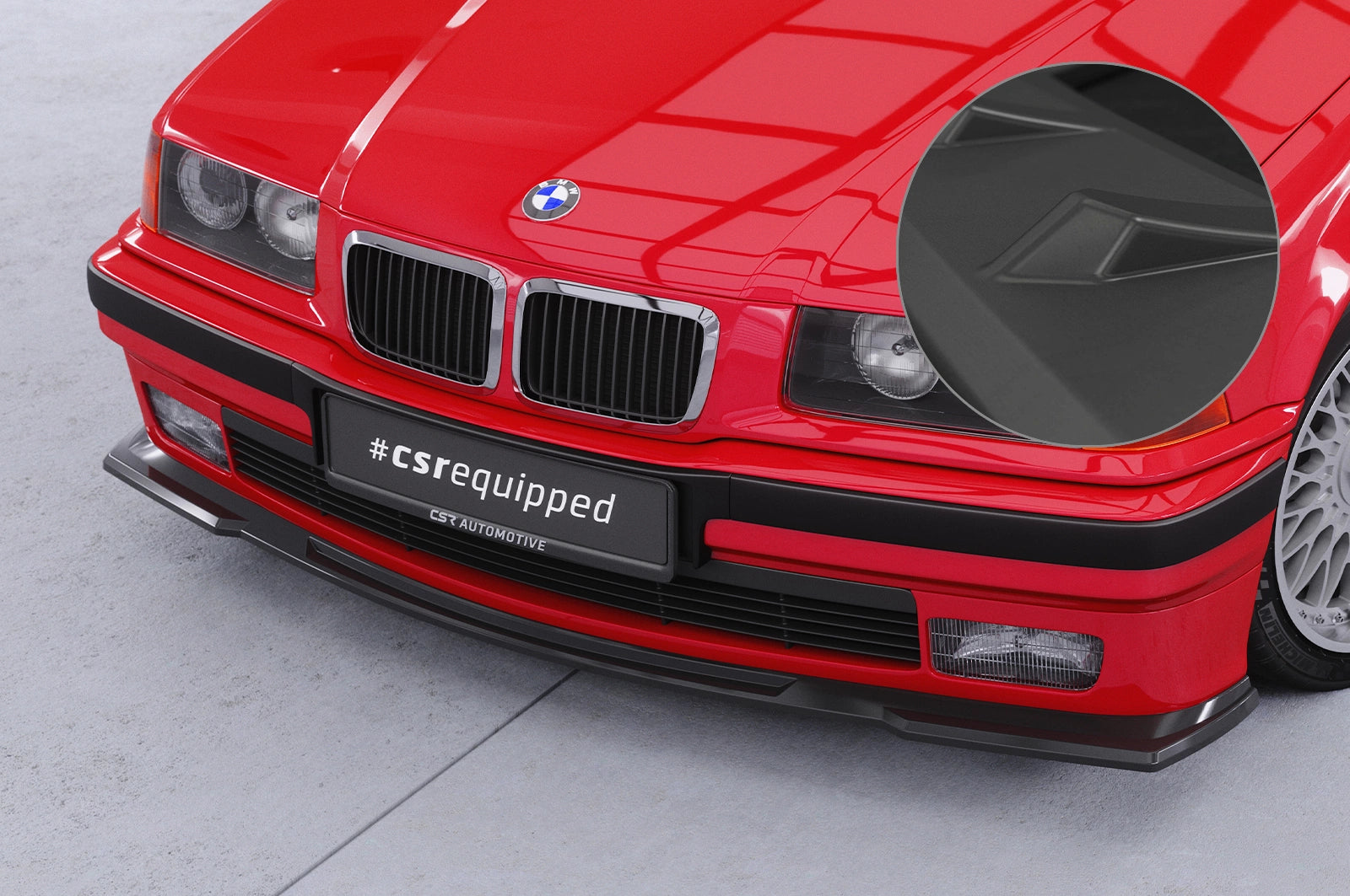 Predný splitter BMW E36 Compact 1993–2000