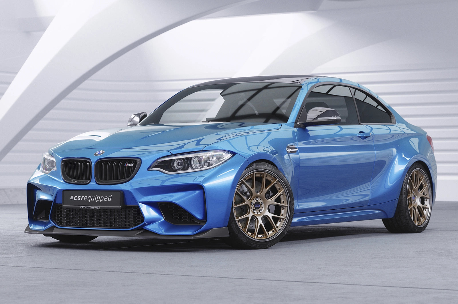 Predný splitter BMW M2 F87 2016–2020