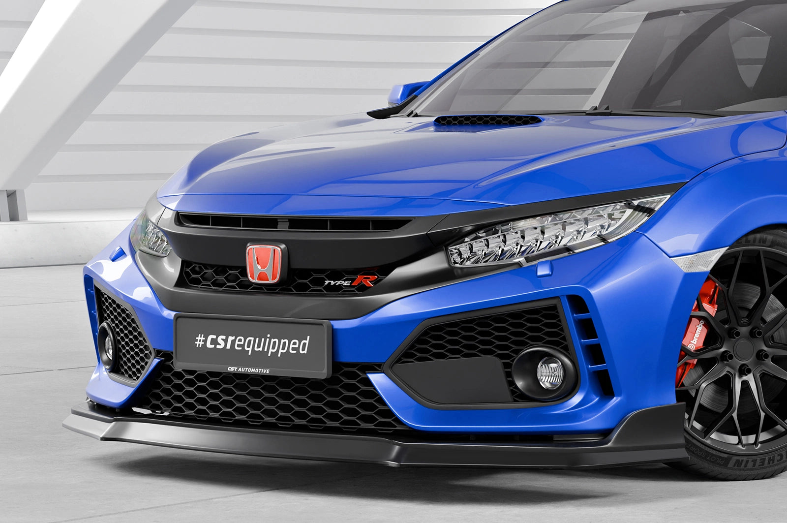 Predný spoiler Honda Civic FK8 Type R