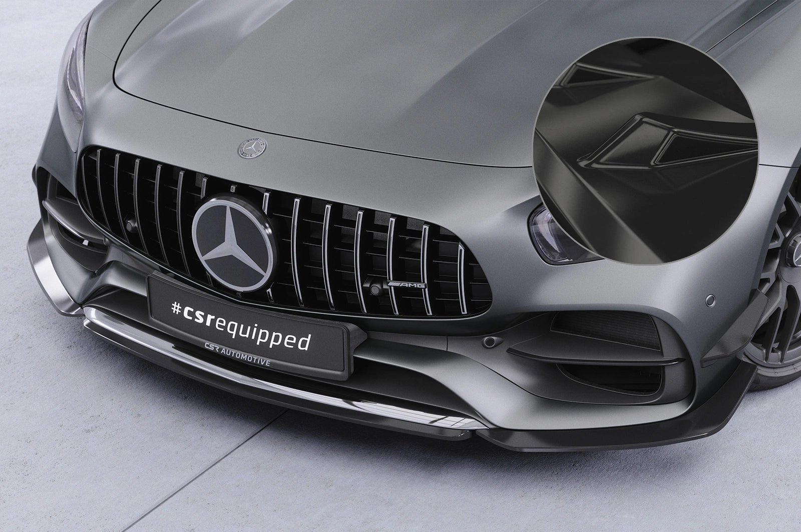 Predný spoiler lip Mercedes AMG GT (C190)