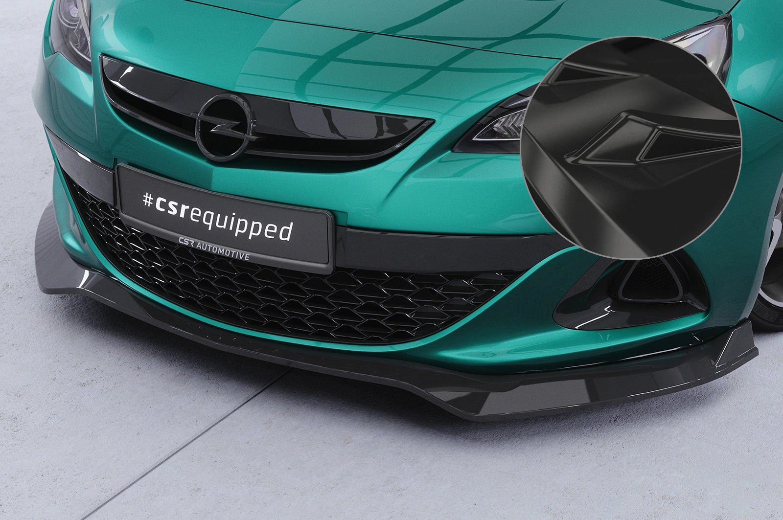 Predný spoiler lip Opel Astra J OPC (2012–2018) ABE