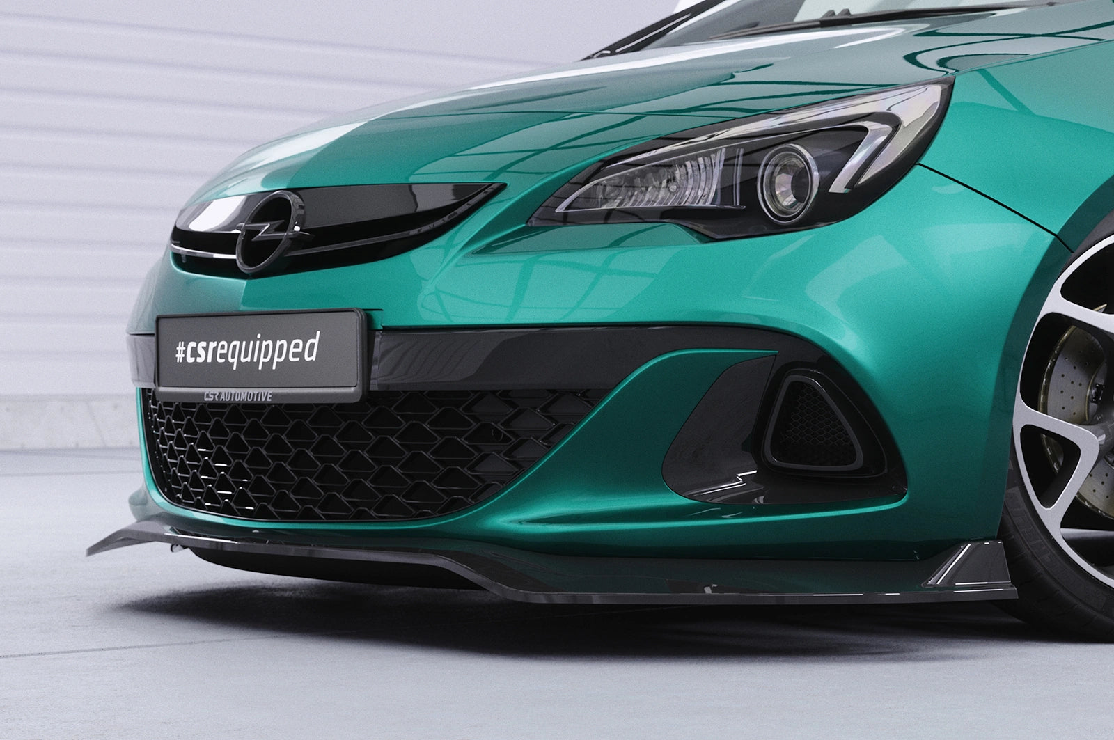 Predný spoiler lip Opel Astra J OPC (2012–2018) ABE