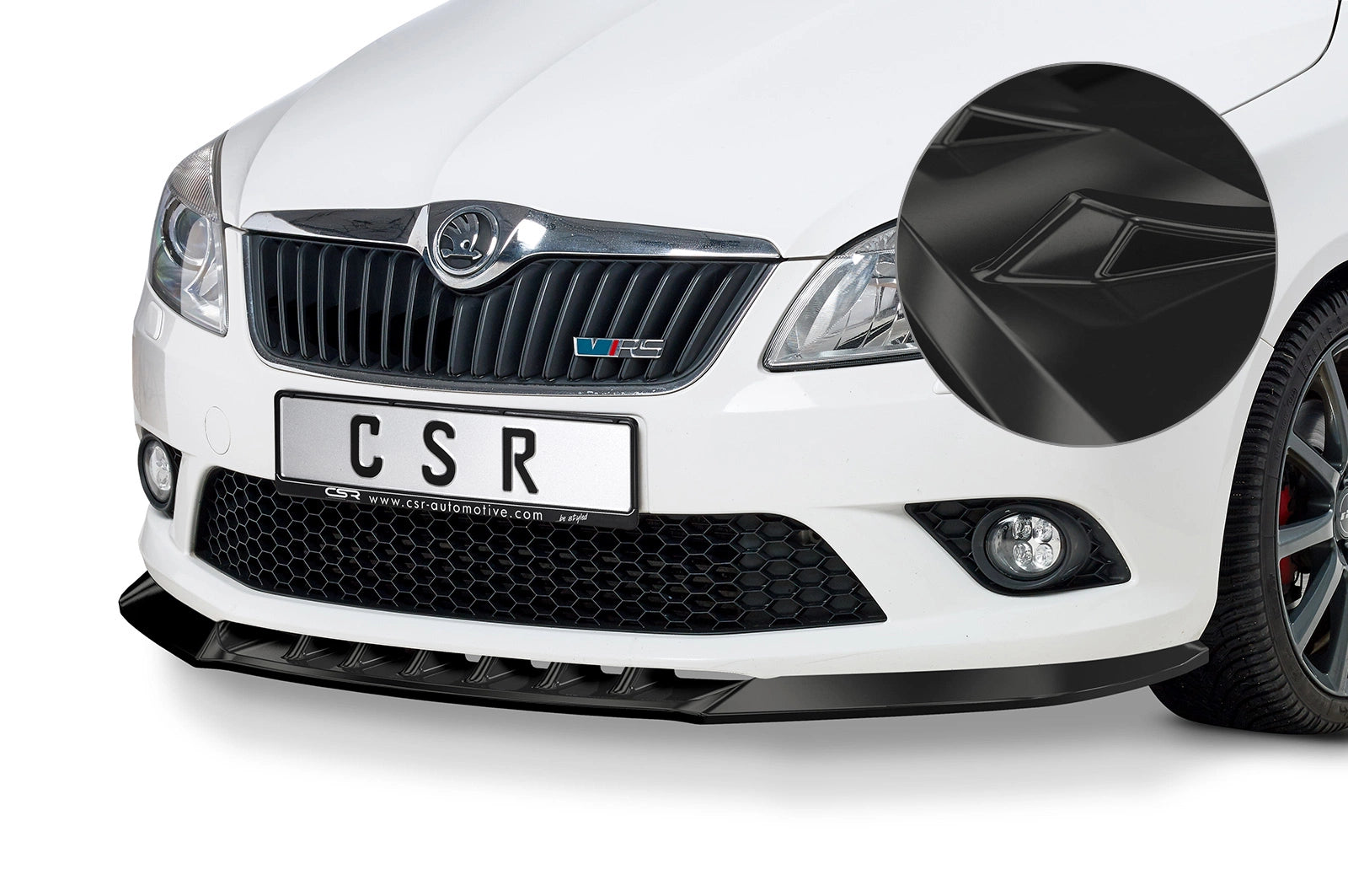 Predný splitter Škoda Fabia 2 RS 5J 2010–2014