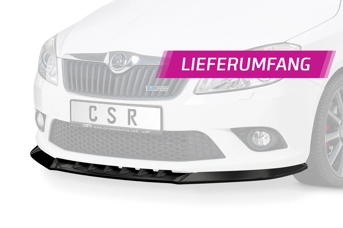 Predný splitter Škoda Fabia 2 RS 5J 2010–2014