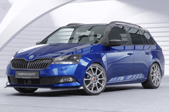 Front spoiler lip Škoda Fabia 3 NJ facelift 2019–2021