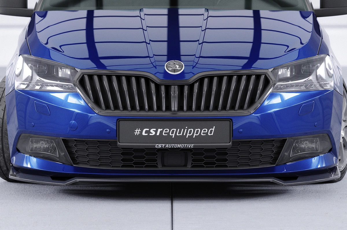 Predný spoiler lip Škoda Fabia 3 NJ facelift 2019–2021