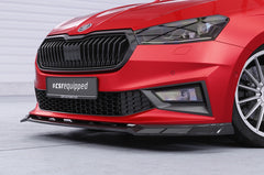 Front spoiler lip Škoda Fabia 4 Monte Carlo 2021+