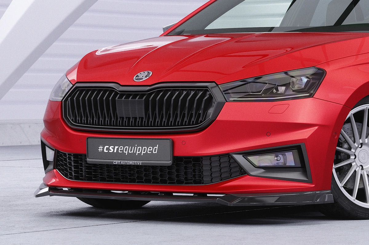 Predný spoiler lip Škoda Fabia 4 Monte Carlo 2021+