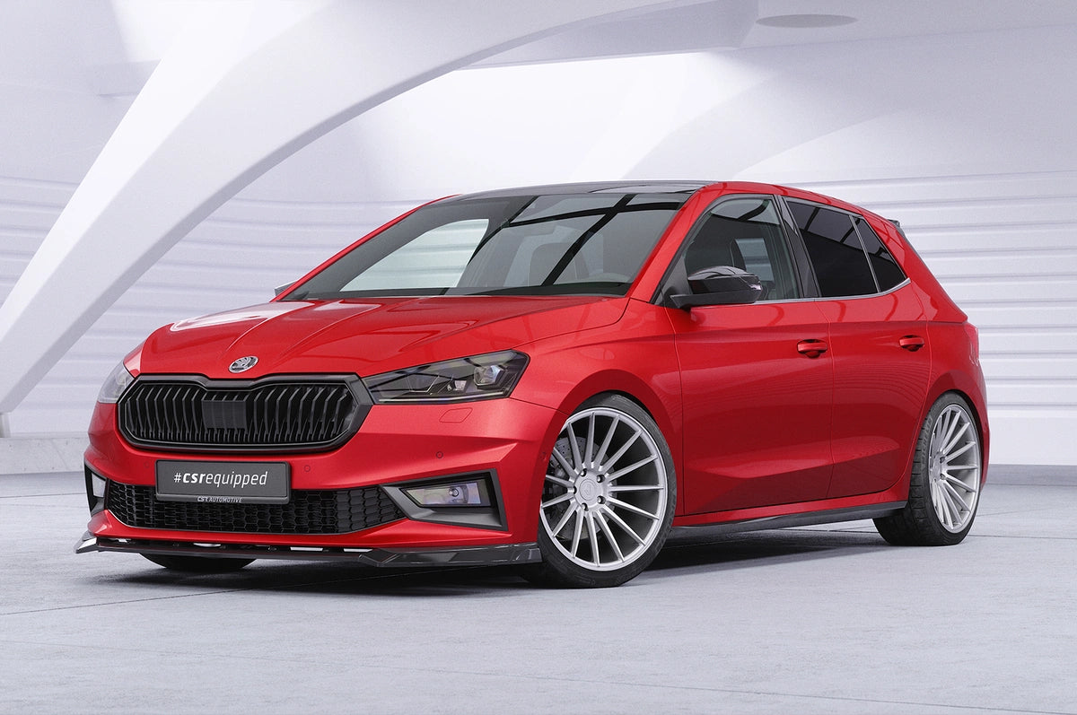 Predný spoiler lip Škoda Fabia 4 Monte Carlo 2021+