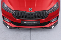 Front spoiler lip Škoda Fabia 4 Monte Carlo 2021+