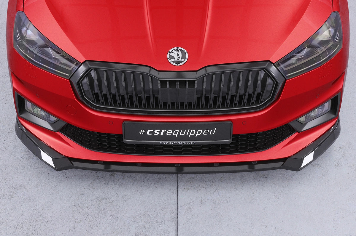 Predný spoiler lip Škoda Fabia 4 Monte Carlo 2021+