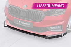 Front spoiler lip Škoda Fabia 4 Monte Carlo 2021+