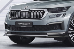 Front lip Skoda Kodiaq facelift 2021- Active / Ambition / Style ABE (without Sportline / L&K / RS)