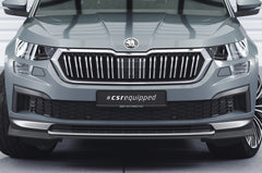 Front lip Skoda Kodiaq facelift 2021- Active / Ambition / Style ABE (without Sportline / L&K / RS)