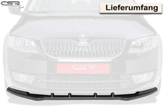 Front lip Skoda Octavia III 5E 2012-2016 ABE (without RS)