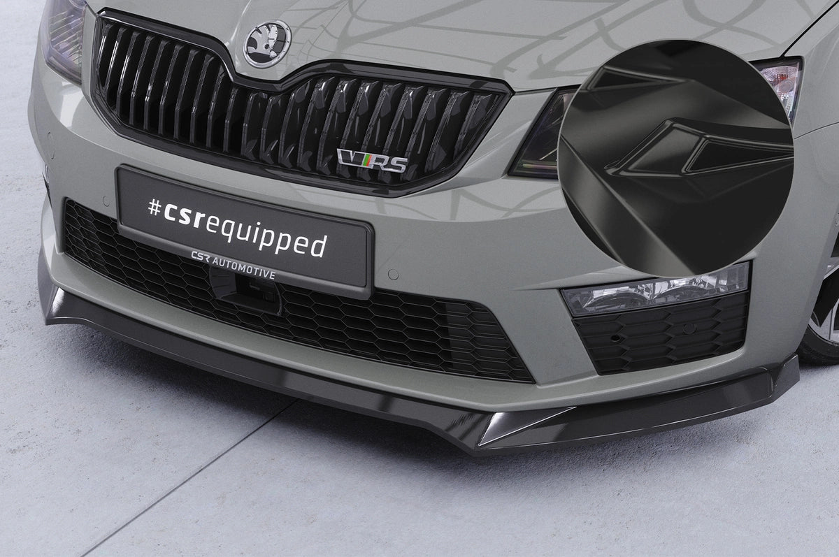 Front splitter lip Skoda Octavia III 5E RS 2013-2016 ABE