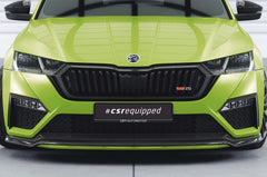 Front lip Skoda Octavia 4 RS / RS Plus 2020- ABE