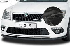 Front lip Škoda Octavia II 1Z RS facelift 2009-2013 ABE