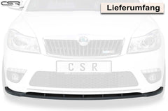 Front lip Škoda Octavia II 1Z RS facelift 2009-2013 ABE