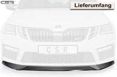 Front lip Škoda Octavia III 5E RS facelift 2017-2019 ABE