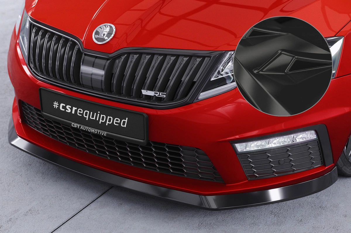 Front lip Škoda Octavia III 5E RS facelift 2017-2019 ABE