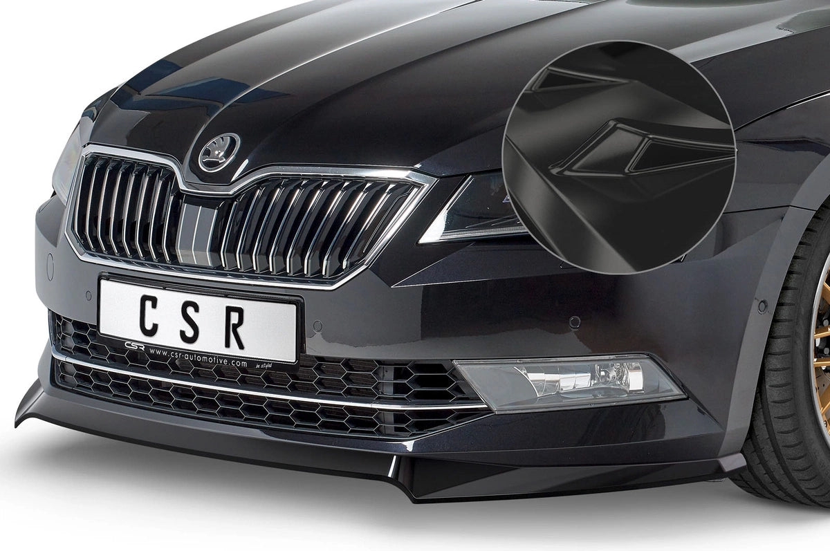 Front lip Škoda Superb III 3V 2015-2019 ABE