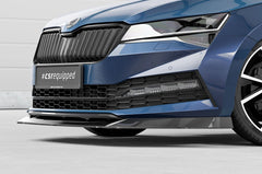 Front spoiler lip Skoda Superb III 3V facelift 2019- ABE