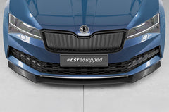 Front spoiler lip Skoda Superb III 3V facelift 2019- ABE