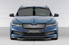 Front spoiler lip Skoda Superb III 3V facelift 2019- ABE