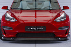 Front lip Tesla Model 3 2017–09/2023 (pre-facelift