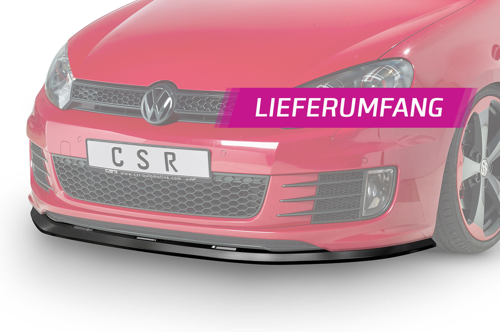 Predné lipo VW Golf 6 GTI / GTD (2008–2012)