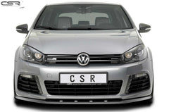 Front lip VW Golf 6 R (2009–2012)