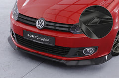 Front lip VW Golf 6 hatchback (2008–2012)