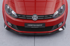Front lip VW Golf 6 hatchback (2008–2012)