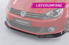 Front lip VW Golf 6 hatchback (2008–2012)