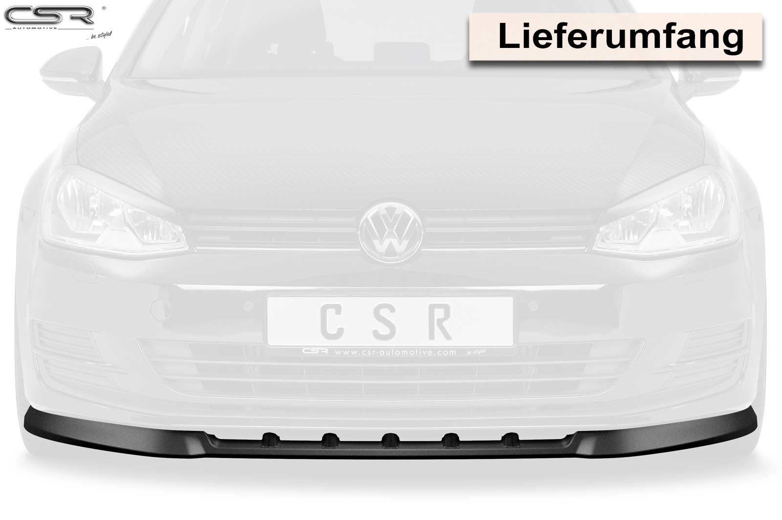 Predné lipo VW Golf 7 (základná verzia, predfacelift 2012–2017)