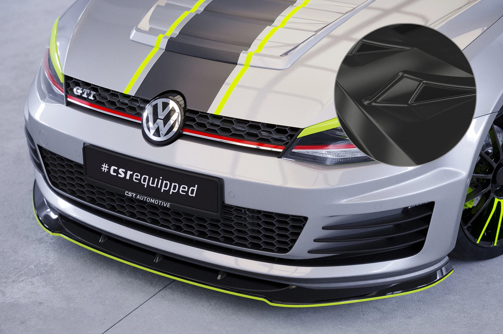 Predné lipo VW Golf 7 GTI / GTD (predfacelift 2013–2017)