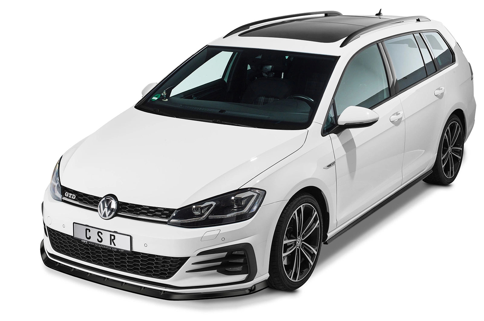 Predné lipo VW Golf 7 GTI / GTD (facelift 2017+)