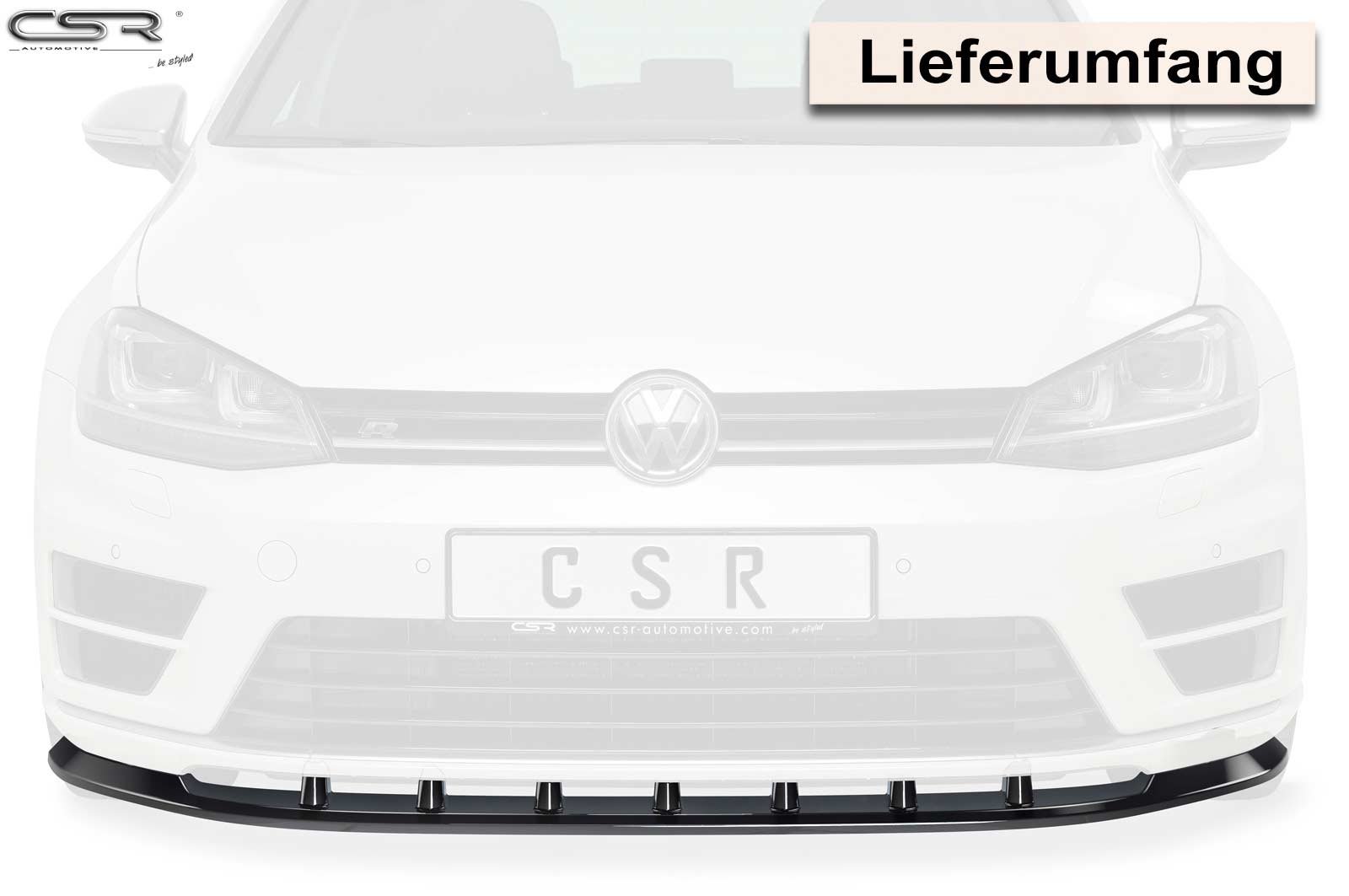 Predné lipo VW Golf 7 R (predfacelift 2013–2017)